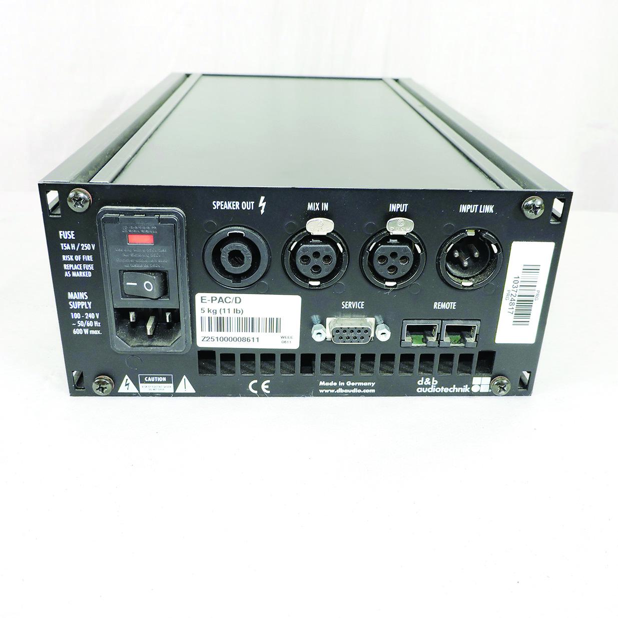 PRG Proshop - D&B Audiotechnik E-PAC Amplifier NL4 V4.15