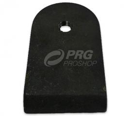 Proline Mic Base 5/8" x 7" Rounded Rectangular