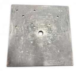 TRUSS BASE 12" + 20" STEEL 24" SQ 120LBS 1.5"H