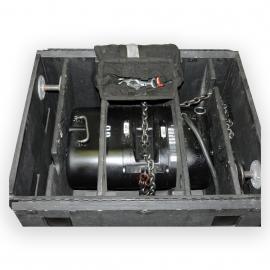 Columbus McKinnon 1 Ton Lodestar Chain Hoist, Model L Hoist