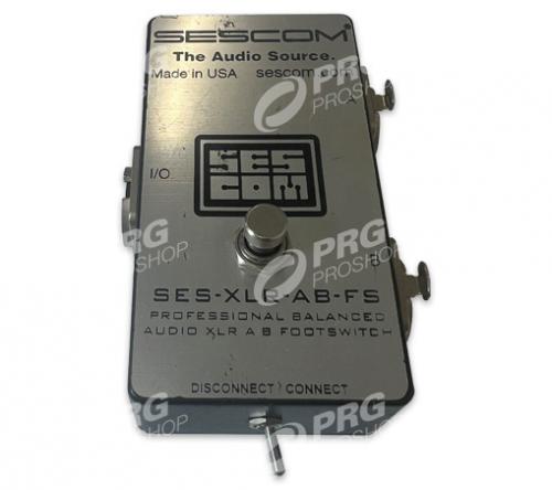 Sescom SES-XLR-AB XLR3 A/B Footswitch
