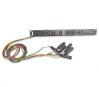 XLR3F x6 Rack Panel - XLR3M Tails