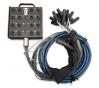16PR XLR3M Tails to XLR3F Box 20'